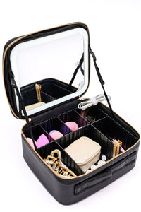 She's All That LED Makeup Case in Black - Happily Ever Atchison Shop Co.