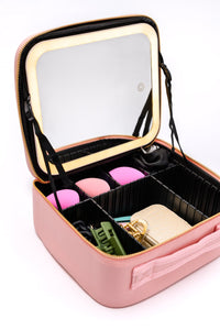 She's All That LED Makeup Case in Pink - Happily Ever Atchison Shop Co.