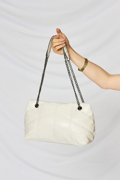 SHOMICO PU Leather Chain Handbag - Happily Ever Atchison Shop Co.