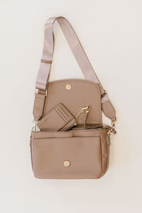 SIGNATURE CROSSBODY SHOULDER BAG WITH CARD WALLET - Happily Ever Atchison Shop Co.