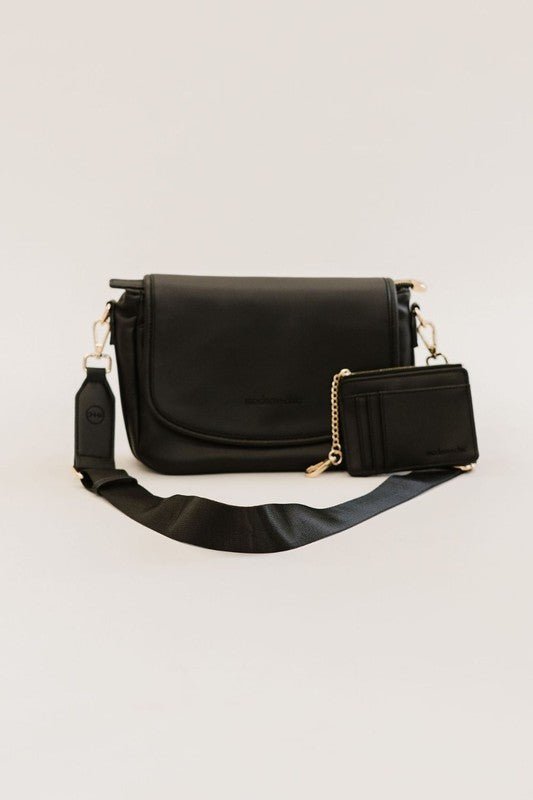 SIGNATURE CROSSBODY SHOULDER BAG WITH CARD WALLET - Happily Ever Atchison Shop Co.