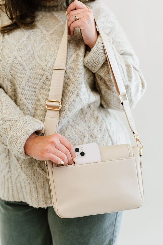 SIGNATURE CROSSBODY SHOULDER BAG WITH CARD WALLET - Happily Ever Atchison Shop Co.