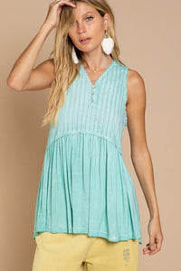 Simple But Unique Babydoll Knit Tank Top - Happily Ever Atchison Shop Co.