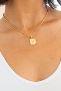 Simple Sunflower Pendent Necklace - Happily Ever Atchison Shop Co.