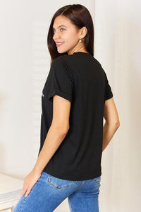 Simply Love Graphic Short Sleeve T - Shirt - Happily Ever Atchison Shop Co.