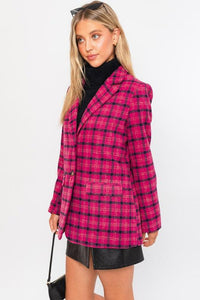 Single Button Blazer Coat - Happily Ever Atchison Shop Co.