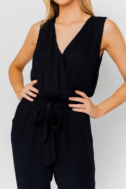 Sleeveless Surplus Jumpsuit - Happily Ever Atchison Shop Co.