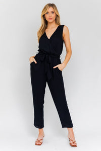 Sleeveless Surplus Jumpsuit - Happily Ever Atchison Shop Co.