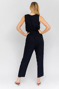 Sleeveless Surplus Jumpsuit - Happily Ever Atchison Shop Co.