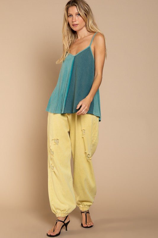 Sleeveless Top - Happily Ever Atchison Shop Co.