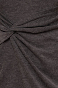 Sleeveless Twist Wrap Rib Midi Dress - Happily Ever Atchison Shop Co.