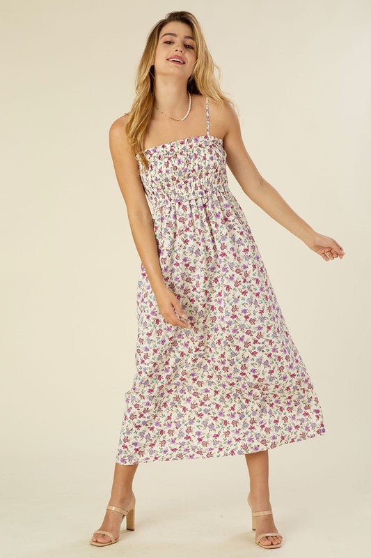 Smocked Cami Maxi Dress - Happily Ever Atchison Shop Co.