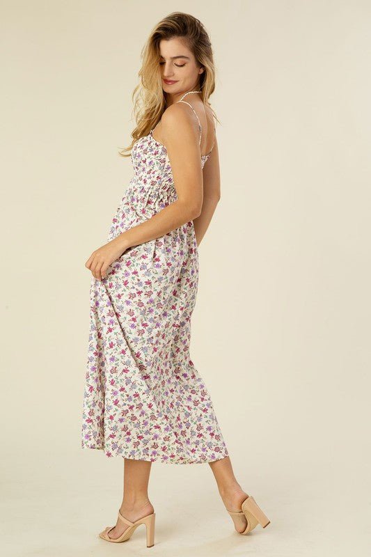 Smocked Cami Maxi Dress - Happily Ever Atchison Shop Co.