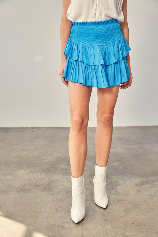 Smocking Skirt with Shorts - Happily Ever Atchison Shop Co.