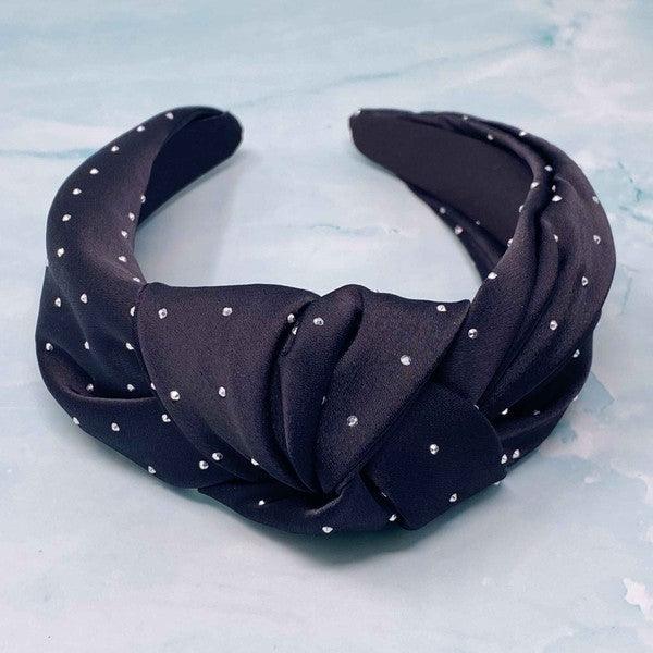 So Satin Knotted Headband - Happily Ever Atchison Shop Co.