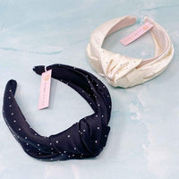 So Satin Knotted Headband - Happily Ever Atchison Shop Co.