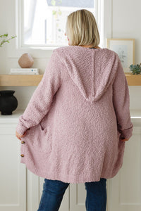 Soft Wisteria Hooded Cardigan - Happily Ever Atchison Shop Co.