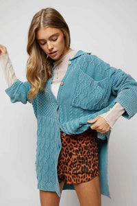 Solid Button Down Cardigan - Happily Ever Atchison Shop Co.