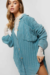 Solid Button Down Cardigan - Happily Ever Atchison Shop Co.