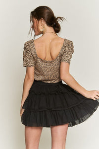 SOLID MESH TIERED SKIRTS - Happily Ever Atchison Shop Co.