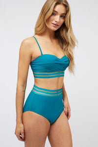 Solid Two Piece Swimsuit - Happily Ever Atchison Shop Co.