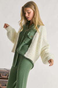 Solid V Neck Cardigan - Happily Ever Atchison Shop Co.
