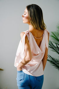 Solid V - Neck Sleeveless Top - Happily Ever Atchison Shop Co.