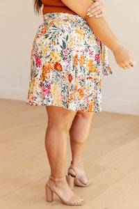 Spring Fields Floral Skirt - Happily Ever Atchison Shop Co.