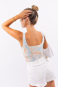 Square Neck Tank Bodysuit - Happily Ever Atchison Shop Co.