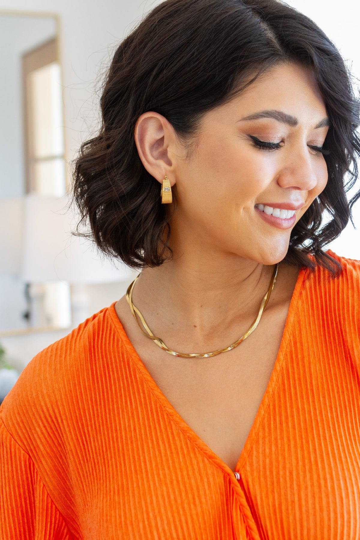 Stacked Gold Hoop Earrings - Happily Ever Atchison Shop Co.