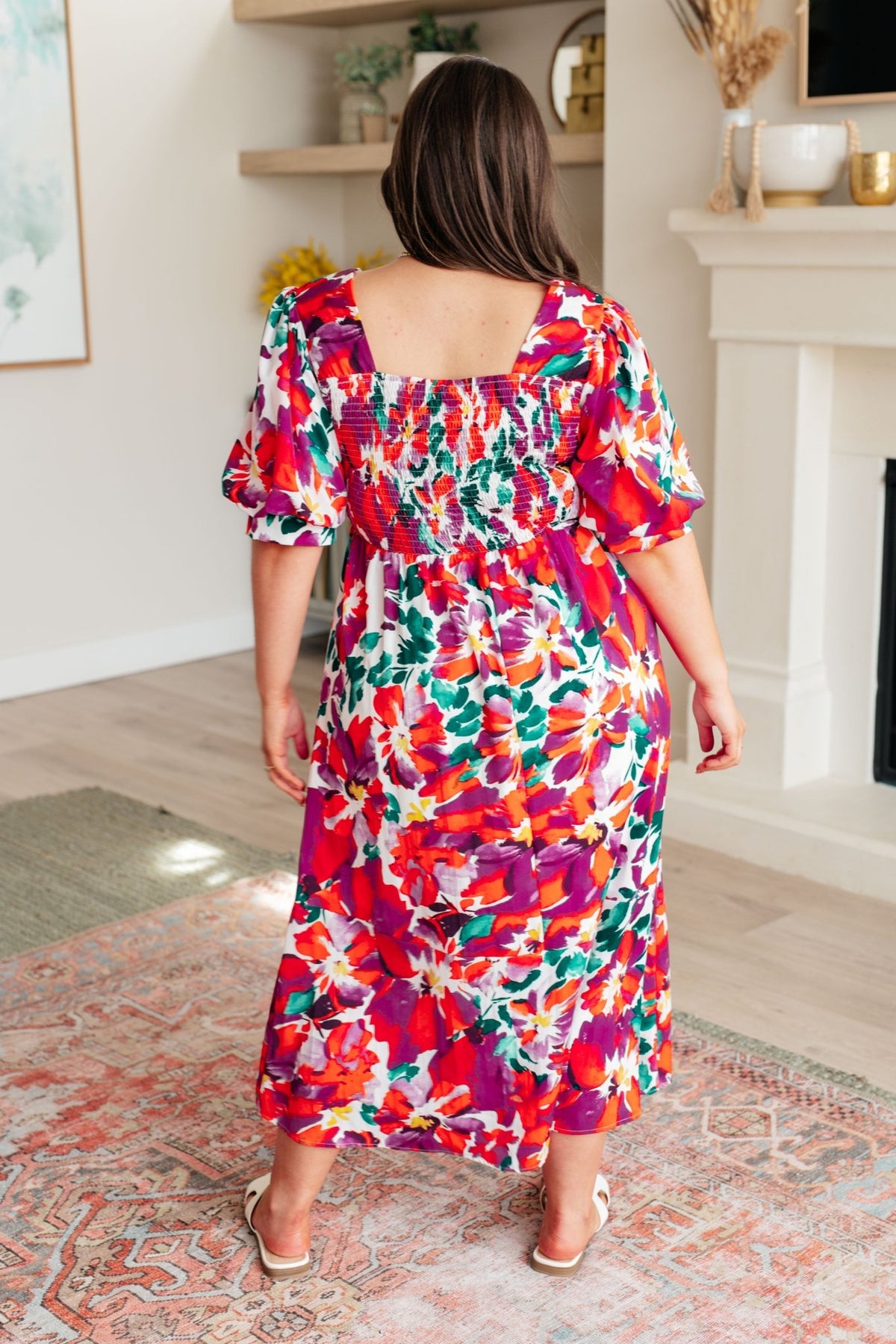 Stroll in the Park Floral Dress - Happily Ever Atchison Shop Co.