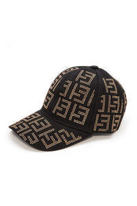 Studded Logo Baseball Cap - Happily Ever Atchison Shop Co.