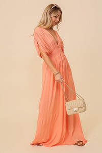 Summer Spring Vacation Maxi Sundress Lined - Happily Ever Atchison Shop Co.