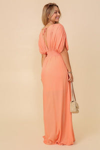 Summer Spring Vacation Maxi Sundress Lined - Happily Ever Atchison Shop Co.