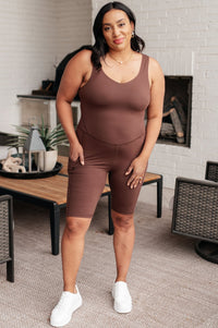 Sun Salutations Body Suit in Java - Happily Ever Atchison Shop Co.