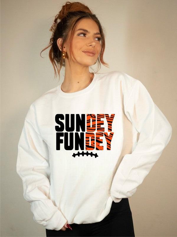 Sundey Fundey Game Day Crew Sweatshirt - Happily Ever Atchison Shop Co. 