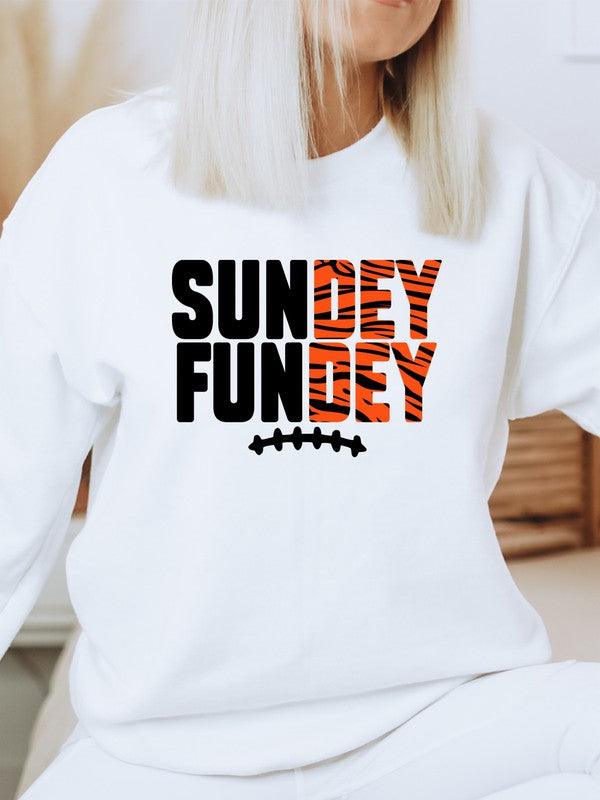 Sundey Fundey Game Day Crew Sweatshirt - Happily Ever Atchison Shop Co. 