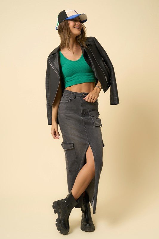 SUPER MAXI CARGO SKIRT - Happily Ever Atchison Shop Co.