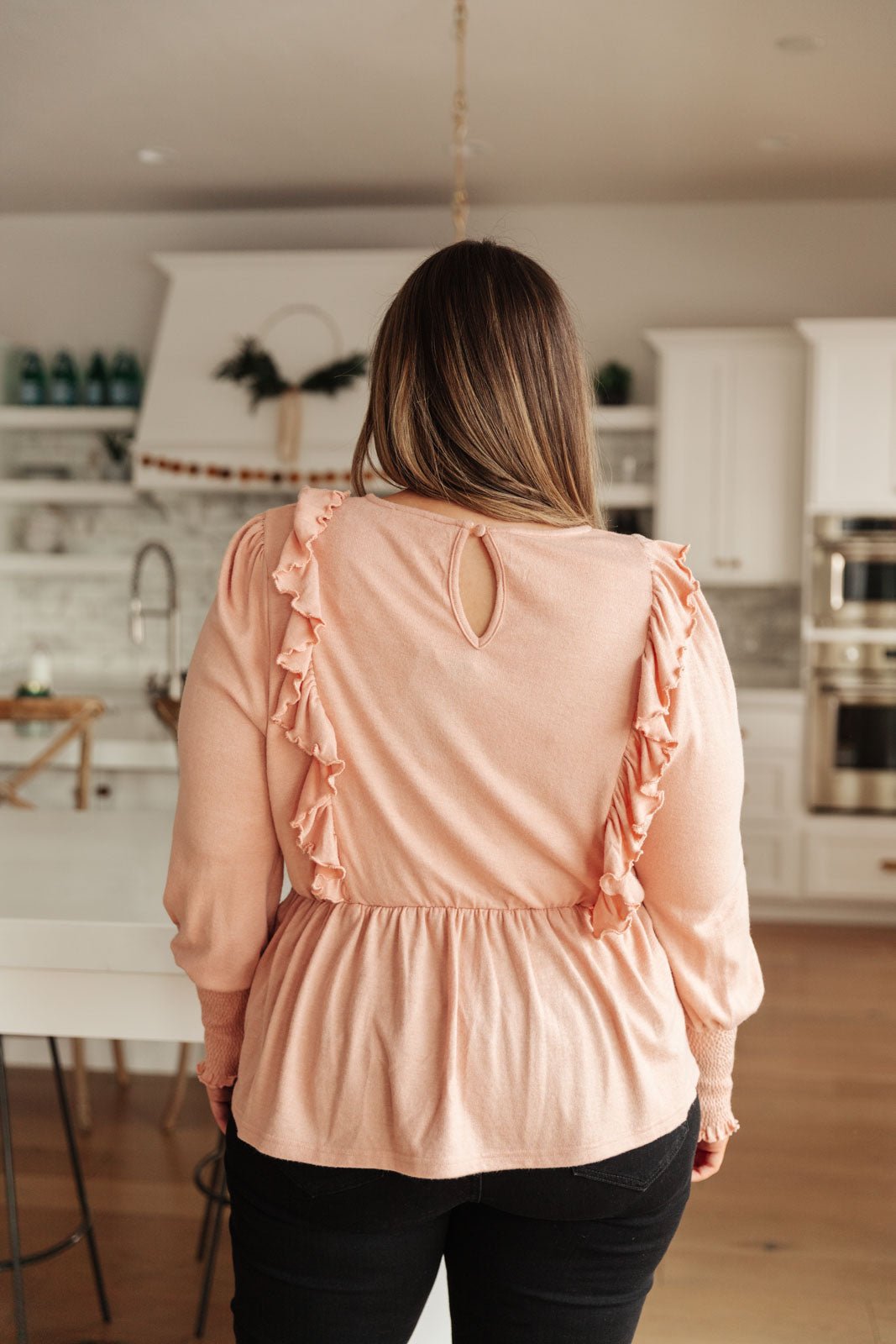 Sweet Confession Top In Blush - Happily Ever Atchison Shop Co.