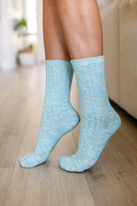 Sweet Socks Heathered Scrunch Socks - Happily Ever Atchison Shop Co.