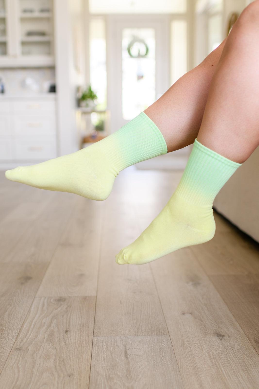 Sweet Socks Ombre Tie Dye - Happily Ever Atchison Shop Co.
