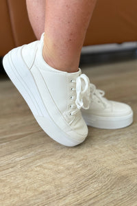 Take You Anywhere Sneakers in White - Happily Ever Atchison Shop Co.