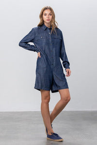 TENCEL SHORT JUMPSUIT - Happily Ever Atchison Shop Co.