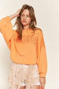 TERRY BATWING SLEEVE TOP - Happily Ever Atchison Shop Co.