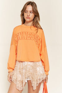 TERRY BATWING SLEEVE TOP - Happily Ever Atchison Shop Co.
