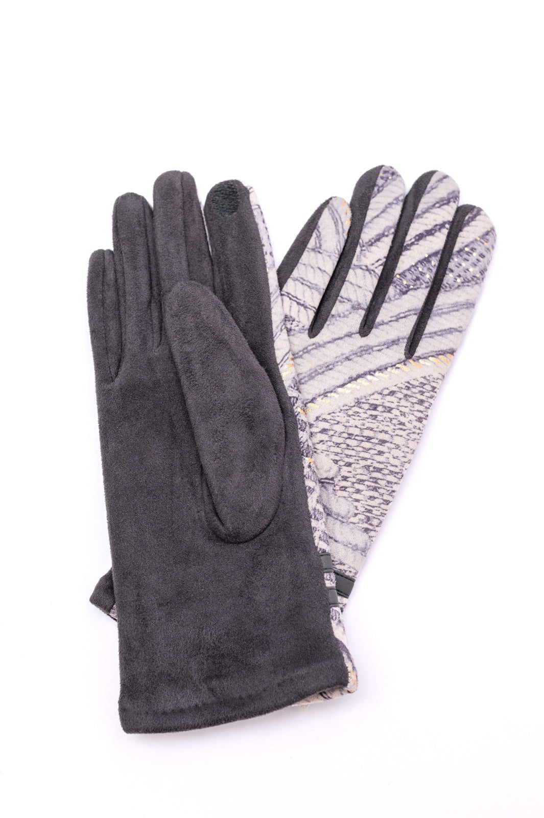 Textured and Buckled Gloves - Happily Ever Atchison Shop Co.
