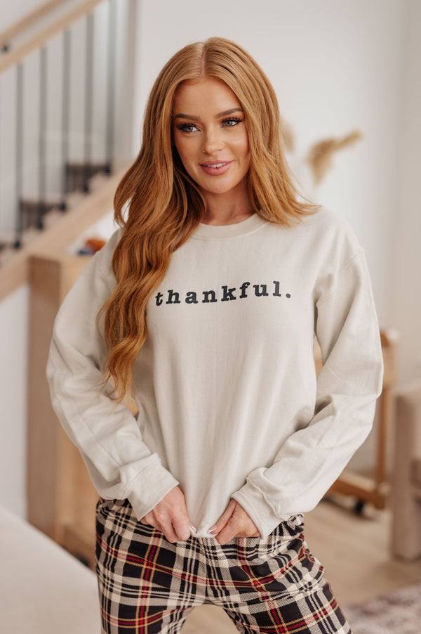 Thankful Pullover - Happily Ever Atchison Shop Co.