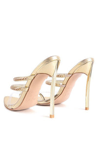 TICKLE ME HIGH HEELED TOE RING SANDALS - Happily Ever Atchison Shop Co.