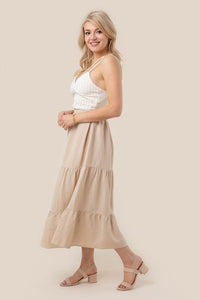 Tiered Maxi Skirt - Happily Ever Atchison Shop Co.