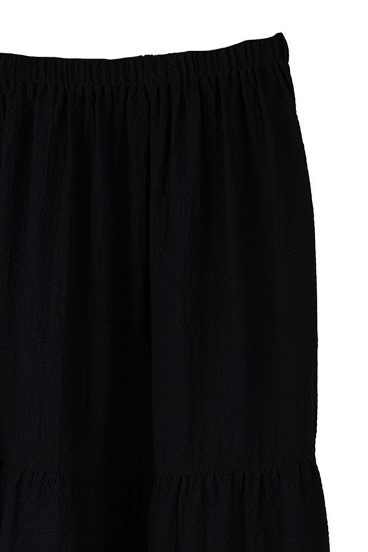 Tiered Maxi Skirt - Happily Ever Atchison Shop Co.